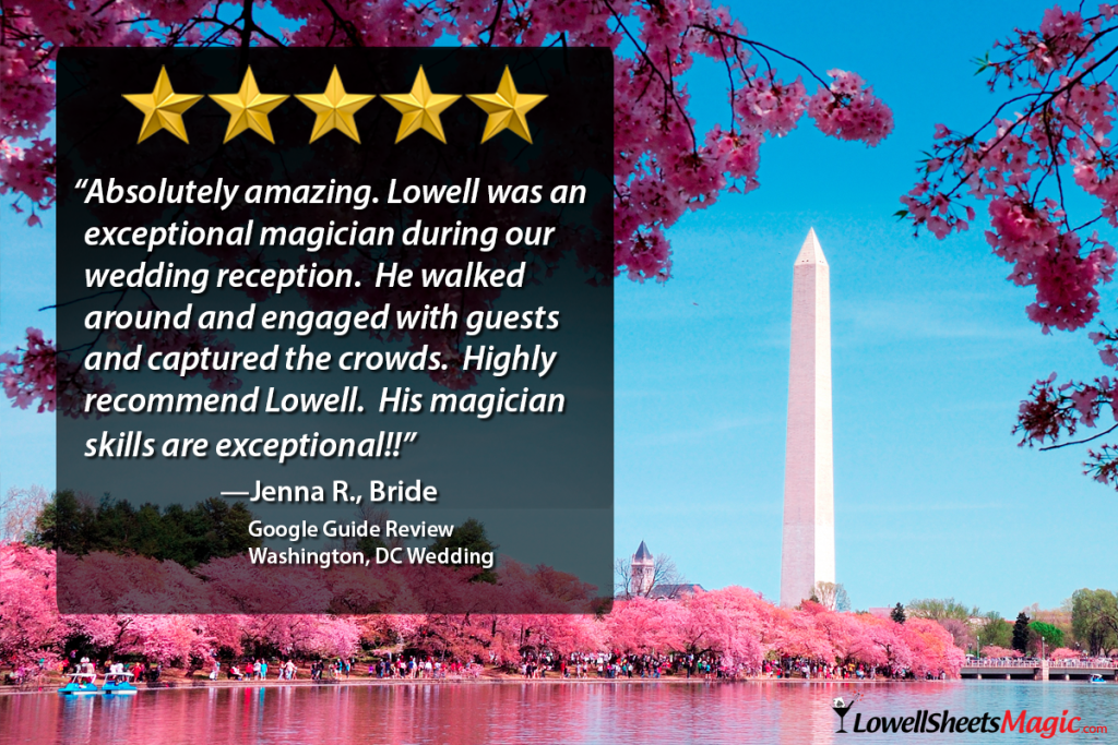 Washington-DC-Wedding-Entertainer-Maryland-Magician-Review