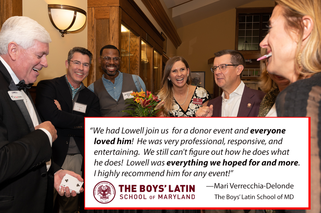 Boys-Latin-Fundraising-Event-Magic