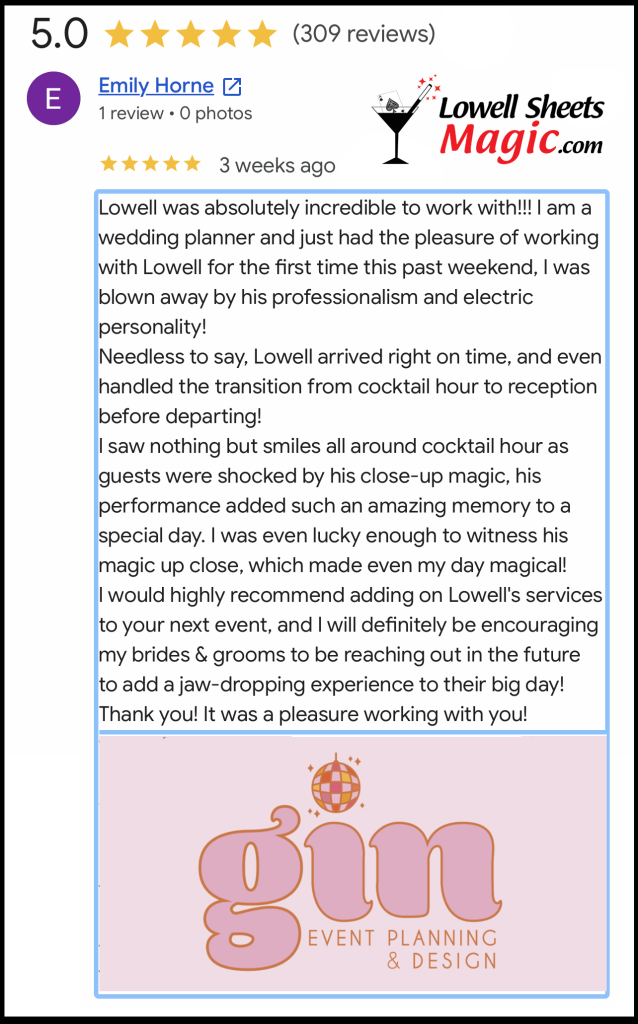 Best-Wedding-Magic-MD-DC-VA-FL-Review